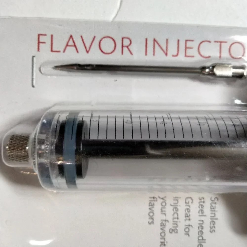 Everyday Living Flavor Injector Stainless Steel BBQ Baster Marinade